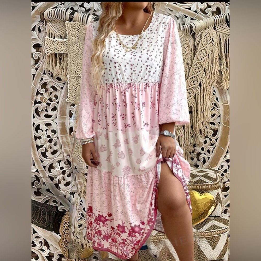 Boho peasant dress NWOT!!!